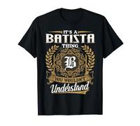 Es una cosa de BATISTA que no entenderías Nombre Clásico Camiseta
