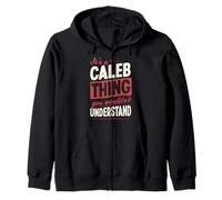Es una Cosa de Caleb Que no entenderías Nombre Sudadera con Capucha