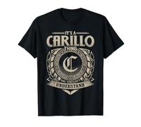 Es una Cosa de Carillo Que no entenderías Nombre Vintage Camiseta