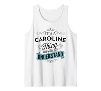 Es una Cosa de Caroline Que no entenderías Gracioso Camiseta sin Mangas