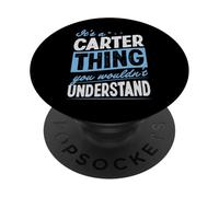 Es una Cosa de Carter Que no entenderías Nombre PopSockets PopGrip Adhesivo