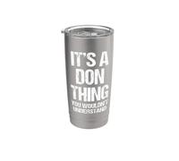 Es una cosa de Don (No lo entenderías) - Funny Name Don Vaso térmico de acero inoxidable de doble pared