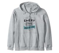 Es una Cosa de Emery Que no entenderías Funny Emery Name Sudadera con Capucha
