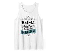 Es una Cosa de Emma Que no entenderías el Nombre Divertido de Emma Camiseta sin Mangas