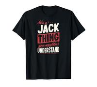 Es una Cosa de Jack Que no entenderías Nombre Camiseta