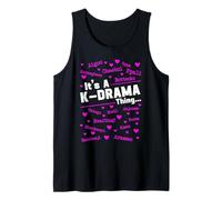 Es una Cosa de K-Drama Drama Coreano Corea del Sur Fangirl Camiseta sin Mangas