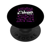 Es una Cosa de K-Drama Drama Coreano Corea del Sur Fangirl PopSockets PopGrip Adhesivo