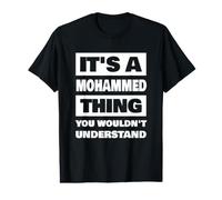 Es una Cosa de Mahoma Gracioso Nombre de Mahoma Diciendo Camiseta gráfica económica