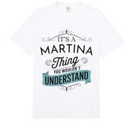 Es una Cosa de Martina Que no entenderías Funny Martina Comfort Colors Adult Heavyweight T-Shirt