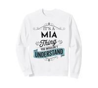 Es una Cosa de MIA Que no entenderías el Nombre Divertido de MIA Sudadera