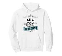 Es una Cosa de MIA Que no entenderías el Nombre Divertido de MIA Sudadera con Capucha
