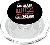 Es una Cosa de Michael Que no entenderías el Nombre PopSockets PopGrip para MagSafe