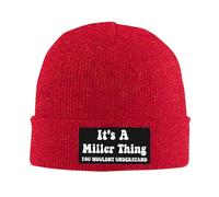 Es Una Cosa De Miller Que No Entenderías Mujer Hombre Gorro De Punto Grueso Gorro Invierno Resistente Al Viento Skull Cap para Correr Esquí Deportes