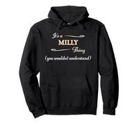 Es una Cosa de Milly, no lo entenderías | Nombre del Regalo - Sudadera con Capucha