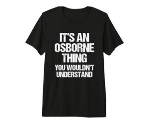 Es una Cosa de Osborne (no lo entenderías) - Oscura Osborne Camiseta Premium