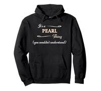 Es una cosa de perlas, que no entenderías | Nombre de regalo - Sudadera con Capucha