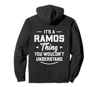 Es una cosa de Ramos que no entenderías - Nombre Apellido Sudadera con Capucha