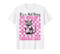 Es una cosa de rata que no entenderías Rata Chica Mamá Ratón Camiseta