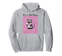 Es una cosa de rata que no entenderías Rata Chica Mamá Ratón Sudadera con Capucha