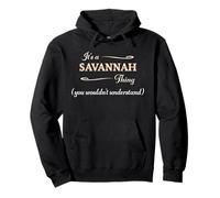 Es una Cosa de Savannah, Que no entenderías | Nombre de Regalo - Sudadera con Capucha