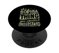 Es una Cosa de Sophia Que no entenderías Broma de Primer Nombre PopSockets PopGrip Adhesivo