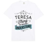 Es una Cosa de Teresa Que no entenderías Teresa Divertida Comfort Colors Adult Heavyweight T-Shirt