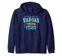 Es una Cosa de Vargas, no lo conseguirías Familia Vargas Sudadera con Capucha