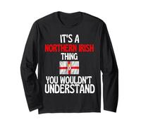 Es una Cosa Irlandesa del Norte Que no entenderías Graciosa Manga Larga
