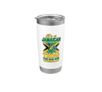 Es una cosa jamaicana que Yuh Nah Guh entiende Vaso térmico de acero inoxidable de doble pared