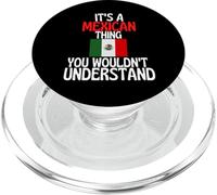 Es una Cosa Mexicana Que no entenderías México Divertido PopSockets PopGrip para MagSafe