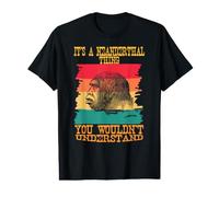 Es una Cosa neandertal Que no entenderías Retro Camiseta gráfica económica