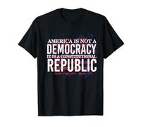 Es una república constitucional, no una democracia Camiseta