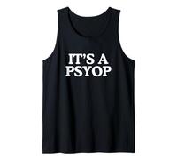 Es Una Teoría De La Conspiración Divertida De Psyop Meme Novedad Obsceno Camiseta sin Mangas
