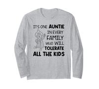 Es una tía en Cada Familia Que tolerará a Todos los niños Manga Larga