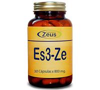 ES3-ZE | Contribuye a rebajar la actividad nerviosa del cerebro, aporta calma | Complemento Alimenticio a base de Aminoácidos, Pasiflora y Vitaminas | 100% Vegano | 30 Cáps Vegetales