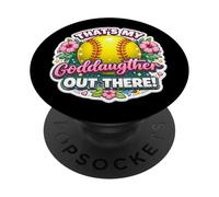 Esa es mi ahijada ahí Fuera Orgullosa Madrina de Soft PopSockets PopGrip Adhesivo