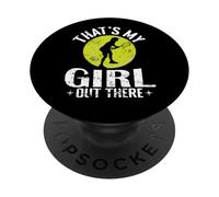 ESA ES MI CHICA FUERA Declaración de tenis PopSockets PopGrip Adhesivo