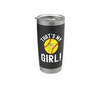 Esa es mi chica número 17 Vaso térmico de acero inoxidable de doble pared