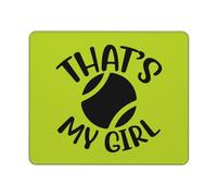 Esa Es Mi Chica Softbol Mouse Pad Portátil Alfombrilla De Escritorio Lavable Mousepad para Ordenador Gaming Pc 25X30Cm