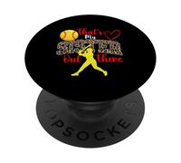 Esa es mi Hermana ahí Fuera - Softball Sister Softballer PopSockets PopGrip Adhesivo