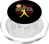 Esa es mi Hermana ahí Fuera - Softball Sister Softballer PopSockets PopGrip para MagSafe