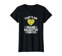 Esa es mi Nieta allá afuera Softbol Camiseta gráfica económica, Mujer, Negro, L