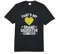 Esa es mi Nieta allá afuera Softbol Comfort Colors Adult Heavyweight T-Shirt