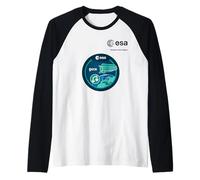 Esa European Space Agency Misión Goce Camiseta Manga Raglan