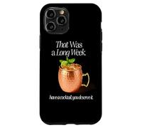 Esa FUE UNA Larga Semana Tener UNA Mule DE CÓCTEL MOSCÚ Carcasa para iPhone 11 Pro