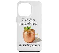 Esa FUE UNA Larga Semana Tener UNA Mule DE CÓCTEL MOSCÚ Carcasa para iPhone 13 Pro