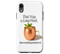 Esa FUE UNA Larga Semana Tener UNA Mule DE CÓCTEL MOSCÚ Carcasa para iPhone XR