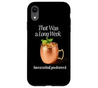 Esa FUE UNA Larga Semana Tener UNA Mule DE CÓCTEL MOSCÚ Carcasa para iPhone XR