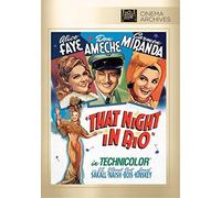 Esa Noche En Río DVD (1941) - Alice Faye, Don Ameche, Carmen Miranda