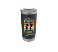 Esa sensación después de un increíble baile de Western Dancing Square Vaso térmico de acero inoxidable de doble pared